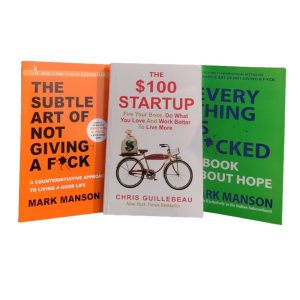 The Subtle Art of Not Giving A Fuck - The $100 Startup - Every Thing Is Fucked - Combo